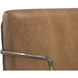 Lathan Tan Leather Lounge Chair